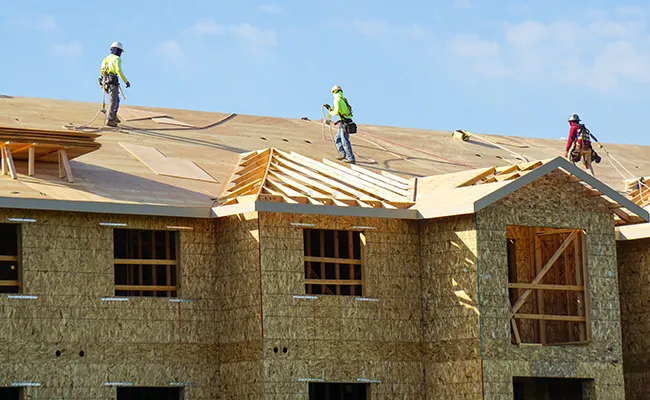 multi-family roof new construction